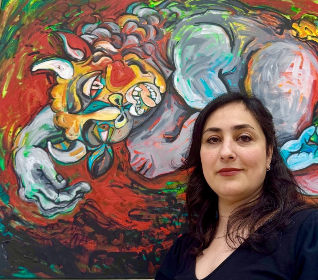 Farzaneh Ravesh,The Moment of Powerlessness at BBK Exhibition.