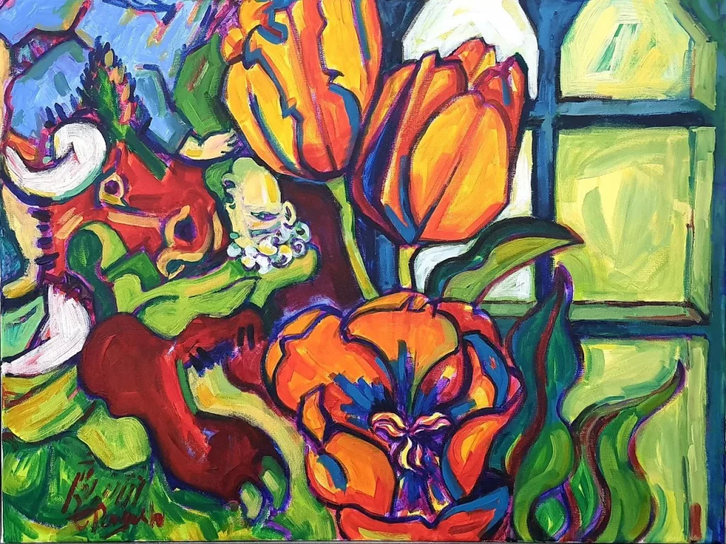 Untitled Year: 2022 Dimensions: 60 x 80 cm Medium: Acrylic on canvas