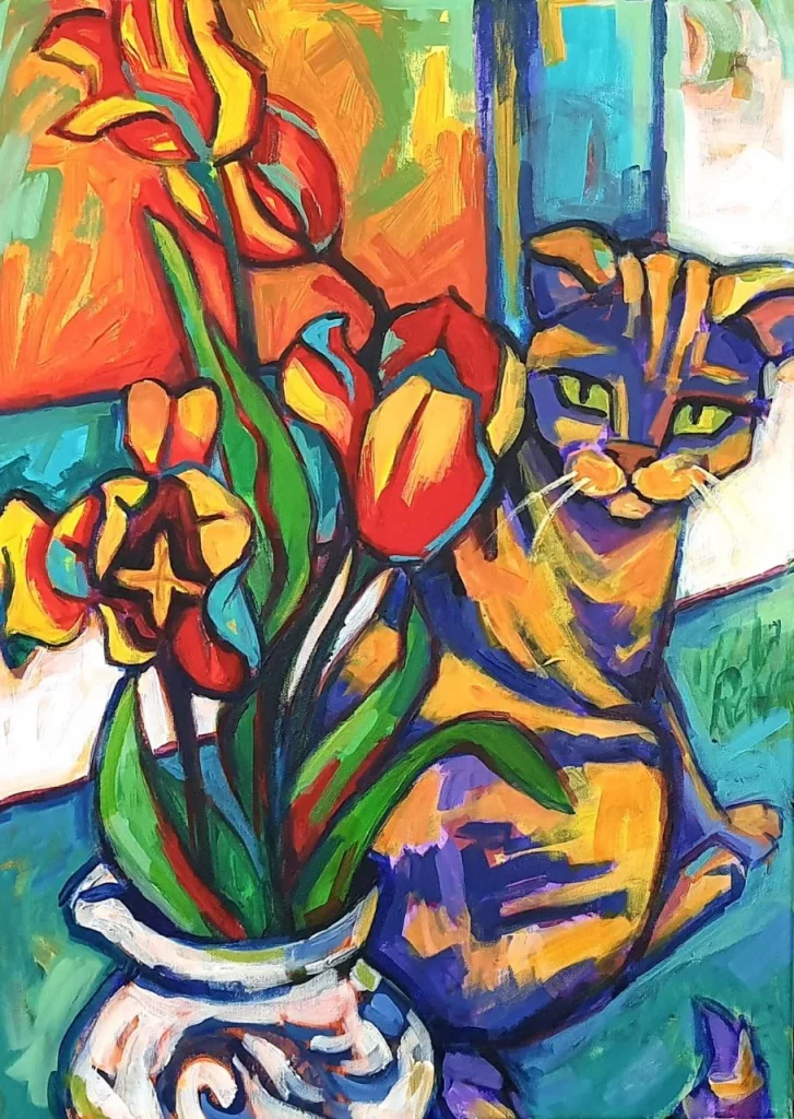 Untitled Year: 2022 Dimensions: 60 x 80 cm Medium: Acrylic on canvas