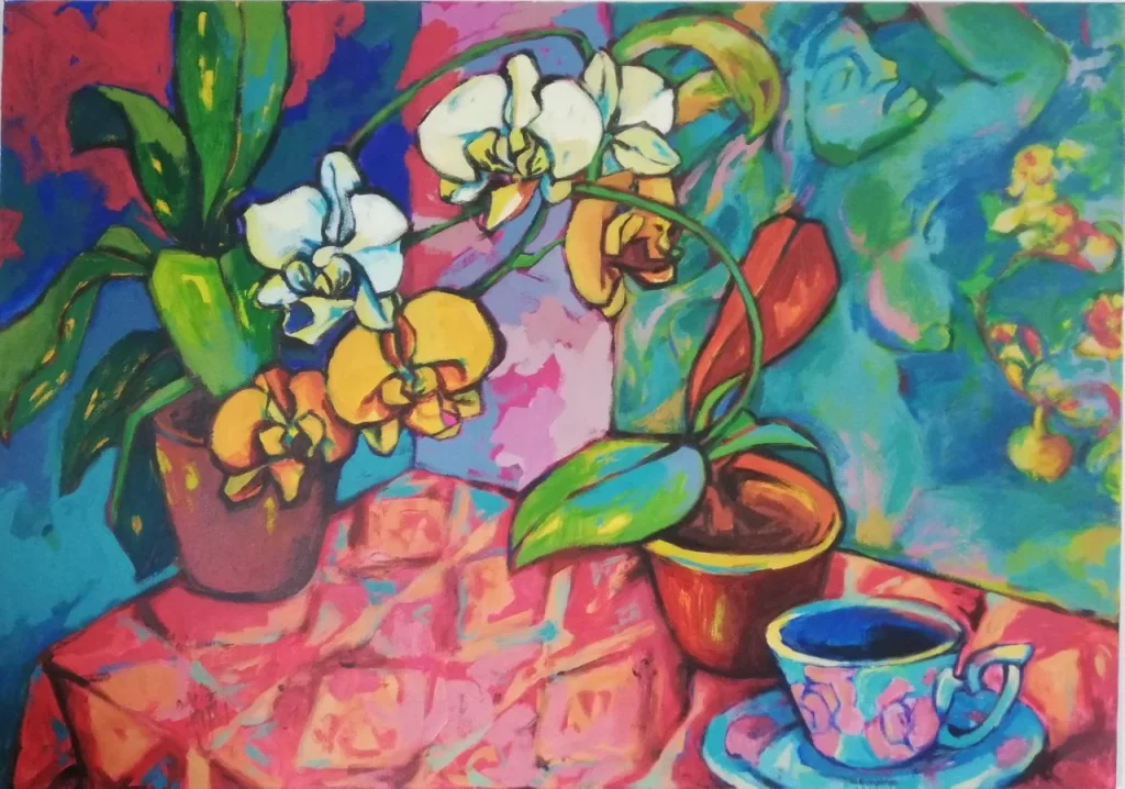 Untitled Year: 2022 Dimensions: 70 x 90 cm Medium: Acrylic on canvas