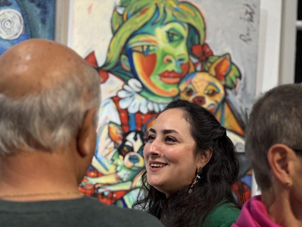 Farzaneh Ravesh in GRANDE FINALE 14.11. - 30.11.25 12-17 Uhr Vernissage 13.11. 2025, 19 Uhr